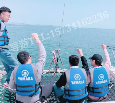 美麗離礁島新上大帆船，海邊重新修建 ，適合旅游度假的最佳選擇！