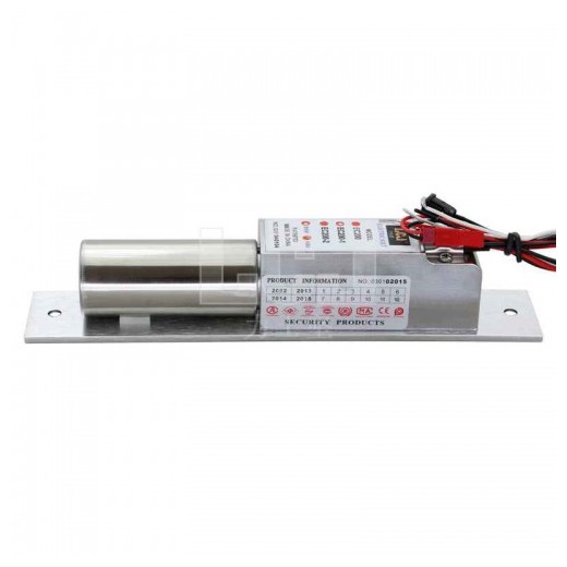 LCJ力士堅電插鎖EC200B，2線電控鎖，暗裝