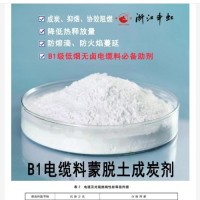 蒙脫土成炭劑、加工改性劑、協(xié)效成炭劑